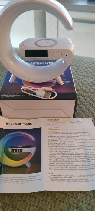 Carregador multifunções com bluetooth
