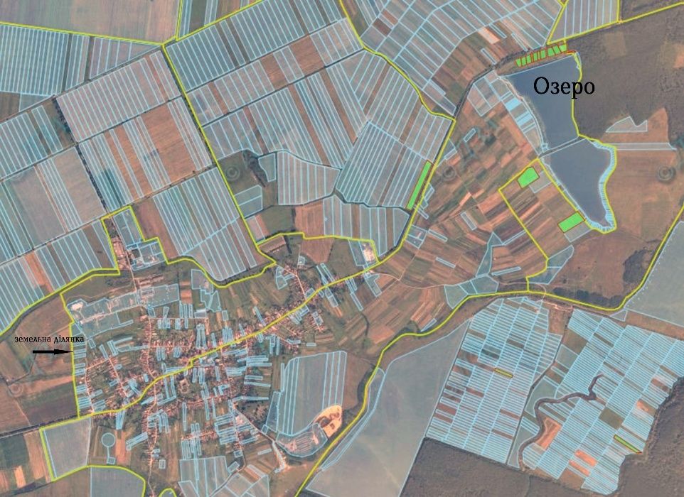 Земельна ділянка під будівництво с. Великі Береги