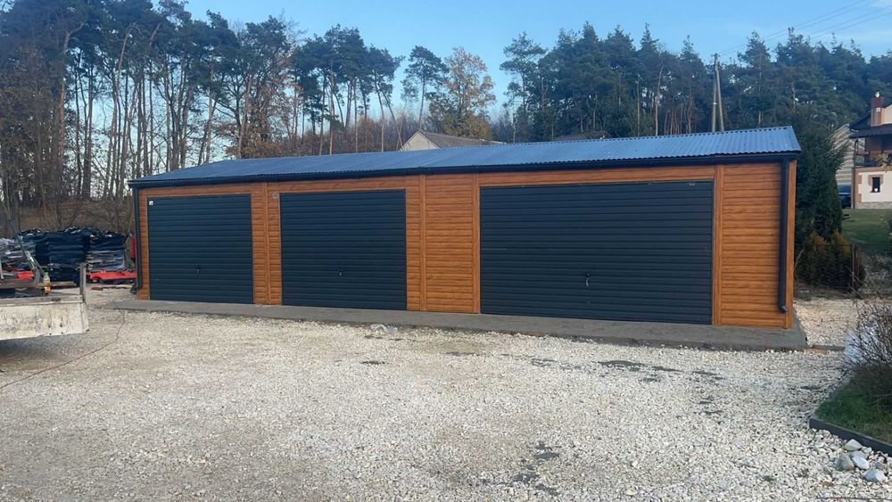 Garaż blaszak 6x5 Garaż blaszany Wiata Hala Producent 6x8 5x7 7x7 6x6