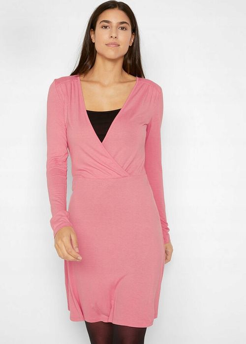 Sukienka różowa z wiskozy r.40/42