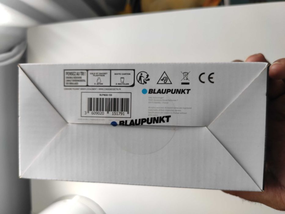 Auscultadores Blaupunkt Bluetooth dobráveis sem fio Comfort Fit