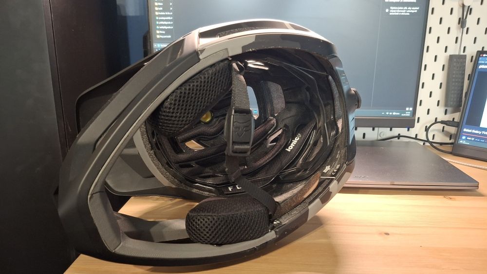 Kask rowerowy full FOX ProFrame RS mips spherical mhdrn black  camo L