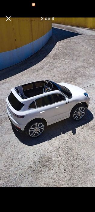 Carro Bateria Porsche Cayenne S 12 v. Comando 2 Assentos Injusa 719
Ca