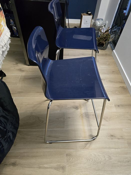 2 bancos de bar altos