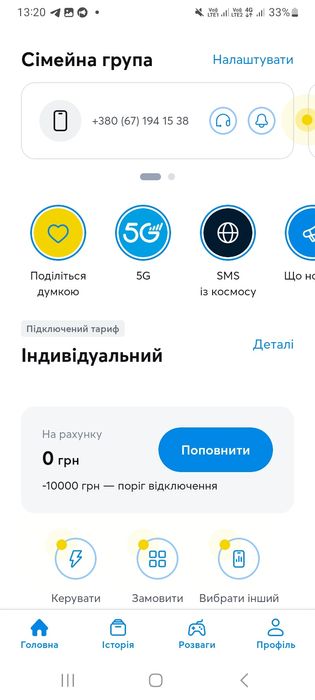 Продам пакет  Київстар