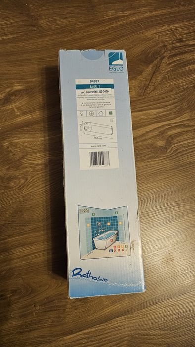 Kinkiet Eglo bari 1  2x25w