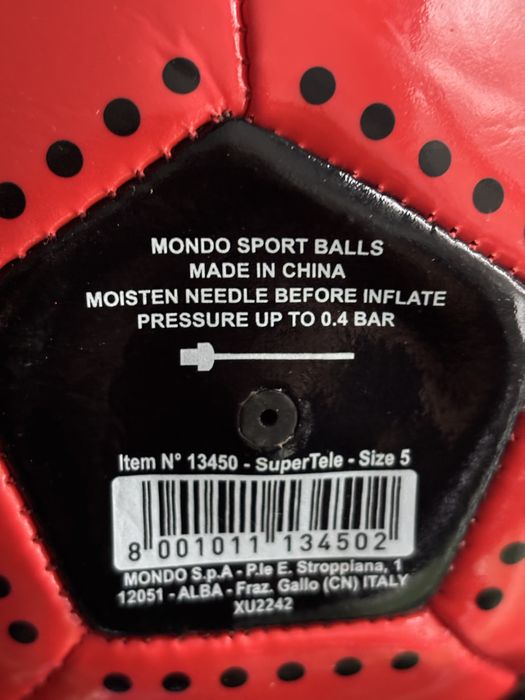 Pilka nozna Mondo rozmiar 6