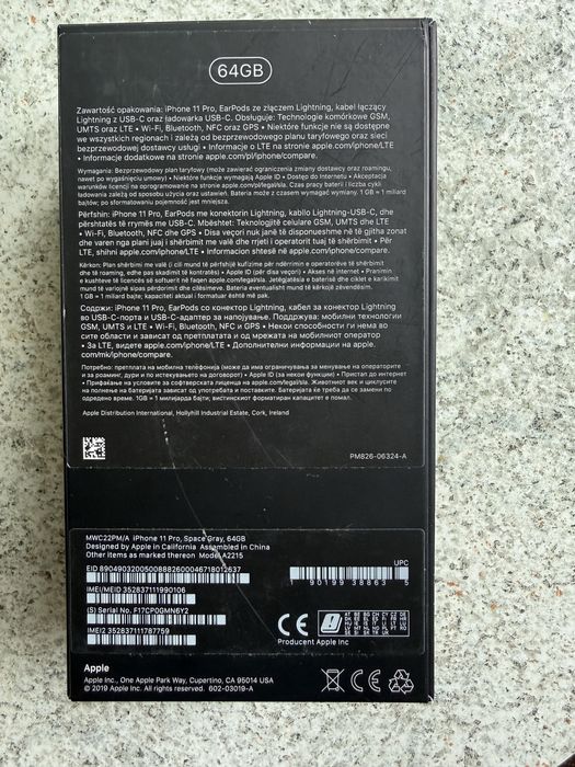 Iphone 11Pro 64 GB