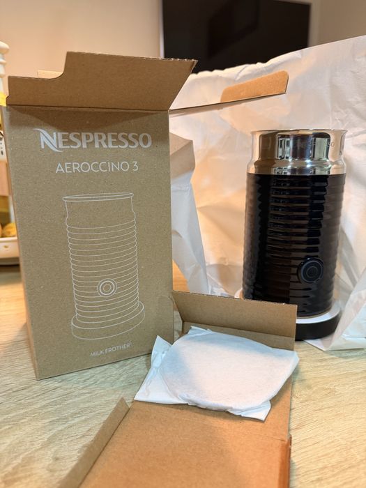 Nespresso Aeroccino 3 NOVO | Garantia até Out. 2029