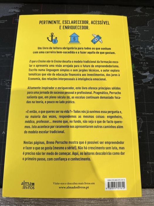 Breno Perrucho - o que o ensino não te ensina - livro
