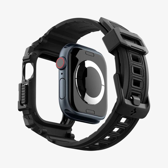 Чехол ремешок Spigen Rugged Armor Pro для Apple Watch 46 Series 11/10