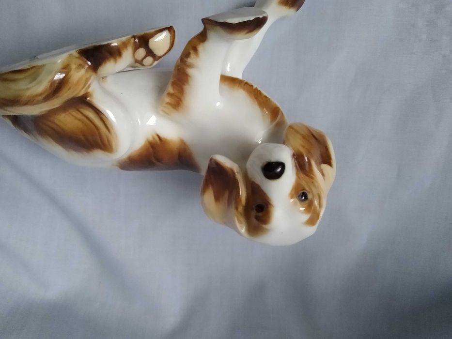 Hutschenreuther figurka porcelanowa pies szczeniak