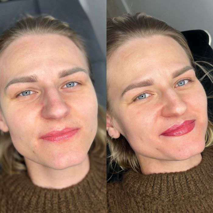 Makijaż permanentny brwi lub ust  450zł