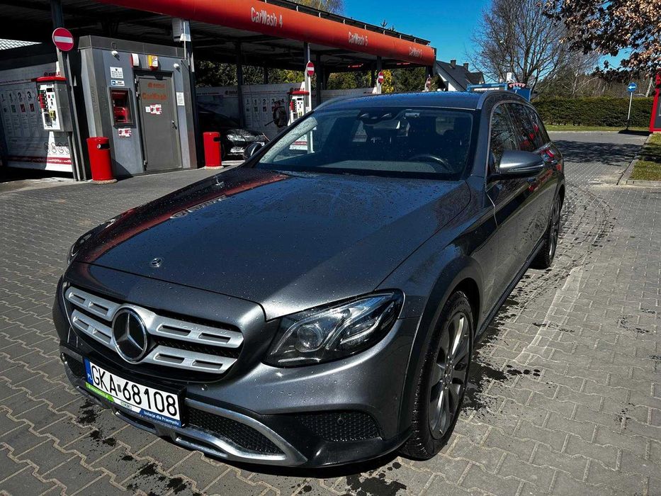 Mercedes-Benz/Kombi/E220D/AUTOMAT/4MATIC/ALLTERRAIN/2018/bardzo ładny/hak