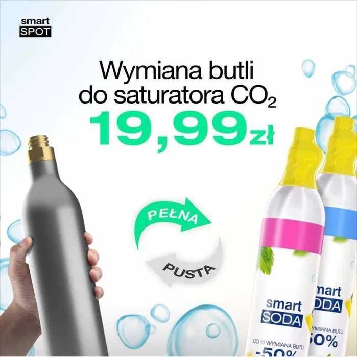 Wymiana butli naboju do saturatora CO2 Riviera