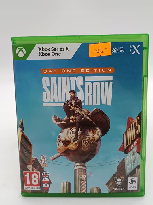saints row xbox one pudełkowa