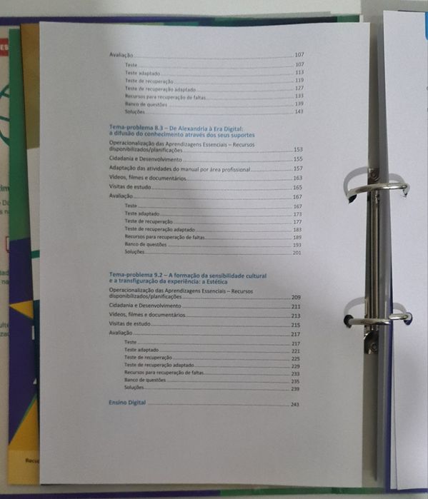 Dossier professor  Área de Integração.  Novo