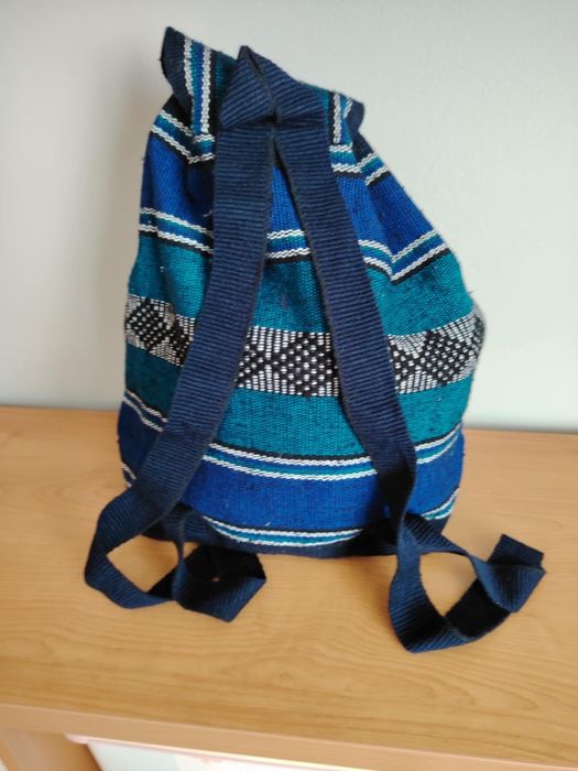 Plecak w meksykańskim stylu boho