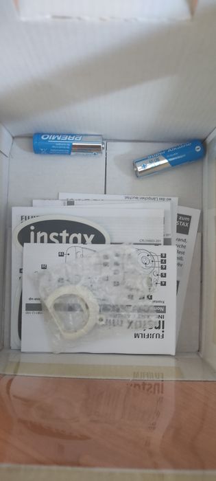 Instax Mini 9 câmera instantânea c/caixa origem