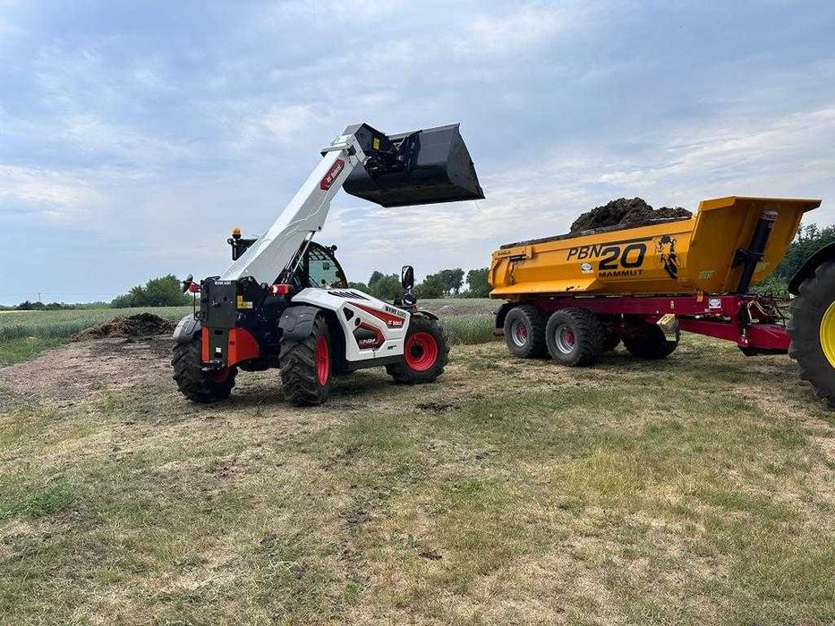 Usługi ładowarką teleskopową marki BobCat TL34.65HF