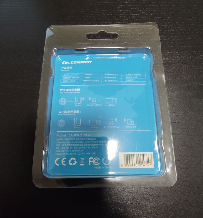 Pen Wireless Comfast 150 Mbps64739220925827121