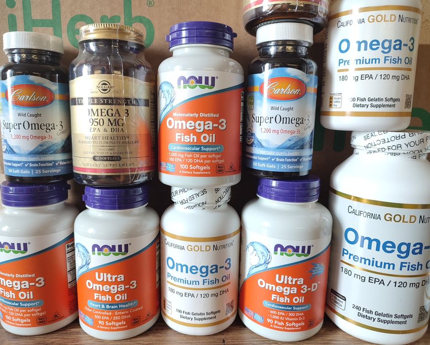 Омега-3,Риб'ячий жир.California Gold