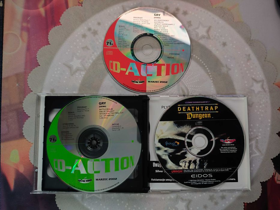 CD-Action Wydanie 71 Marzec 2002 Deathtrap Dungeon