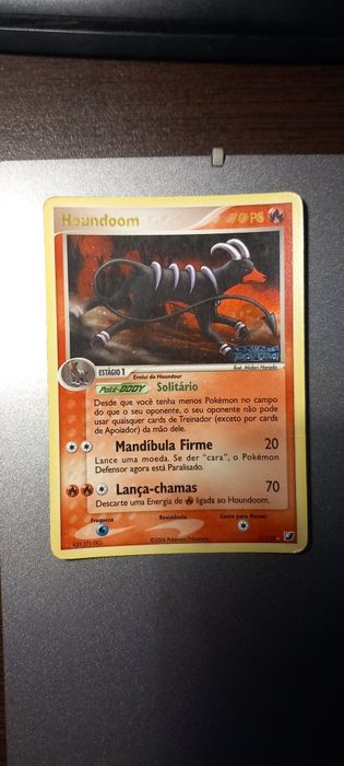 Houndoom reverse holofoil