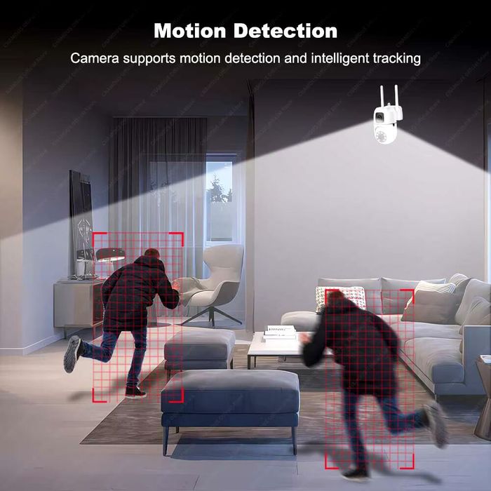 Камера наблюдения 8 МП, уличная камера наблюдения.