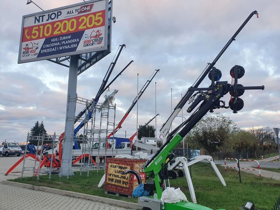 MINIZURAW hds gąsienicowy, montaż szkła, płyt, kamienia  wyprzedaż rocznika!