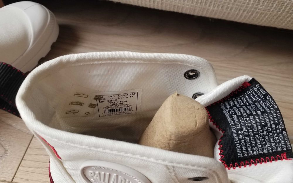 Palladium Patch  białe