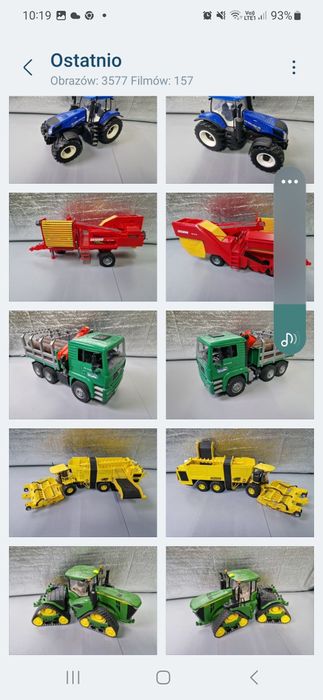 Zabawki Bruder i Siku dla  małego gospodarza