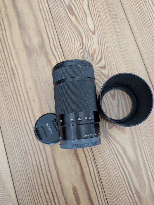 Objetiva/ lente sony55-210mm f4.5-6.3 OSS