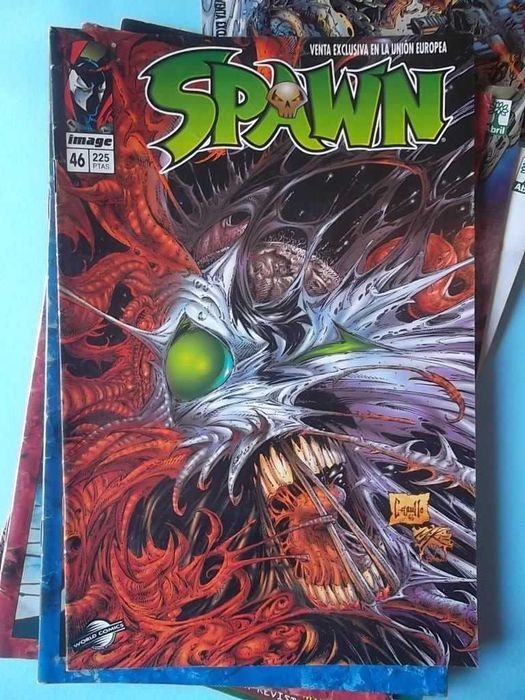 SPAWN - 6 revistas, em português e inglês