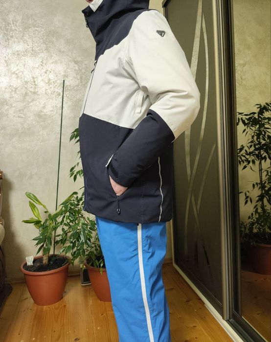 ‼️Чоловічий ЛИЖНИЙ КОСТЮМ зі шлейками Лижна куртка+штани на підтяжках!