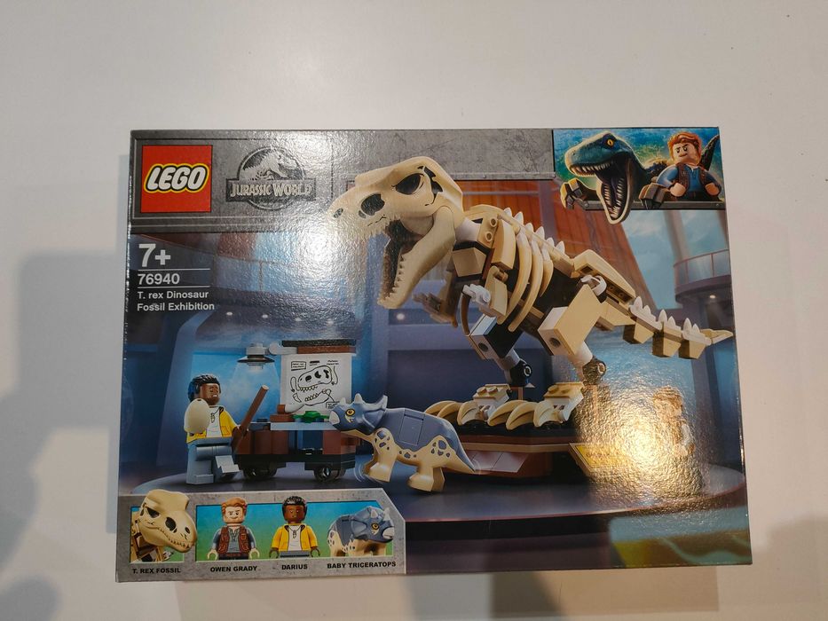 LEGO® 76940 Jurassic World - Wystawa skamieniałości tyranozaura