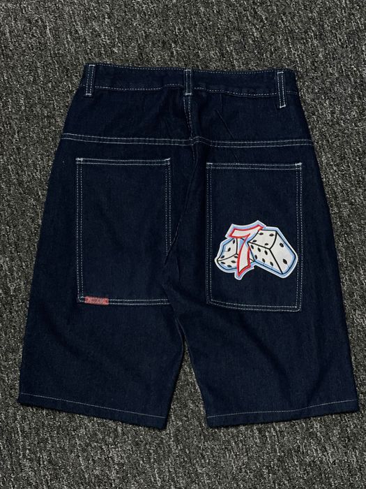 НОВЫЕ широкие джинсовые шорты / Baggy jorts  JNCO style y2k sk8