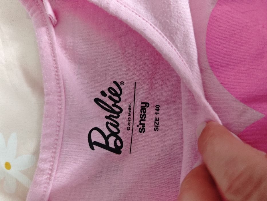 Sukienka krótki rękaw Barbie Sinsay