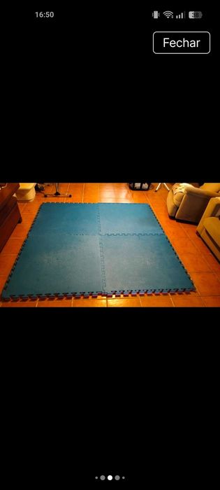 Tatamis usados, 1 m x 1 m x 4 cm