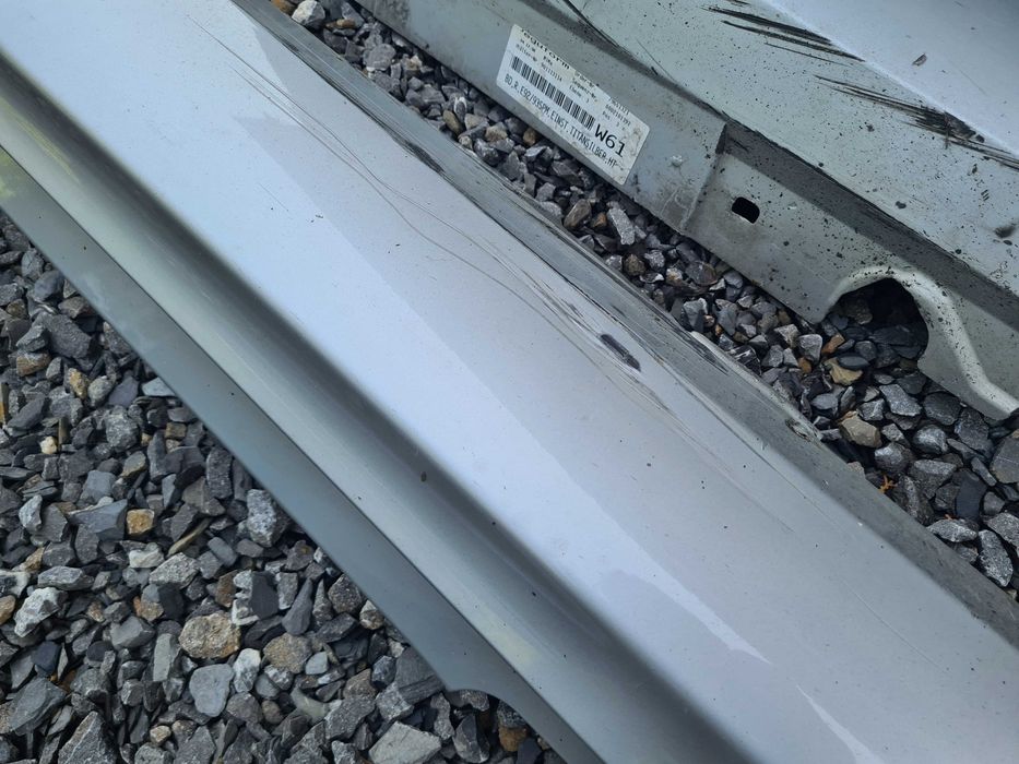 Komplet listw listwa progowa Mpakiet BMW E92 E93 lewa prawa 354 Titansilber