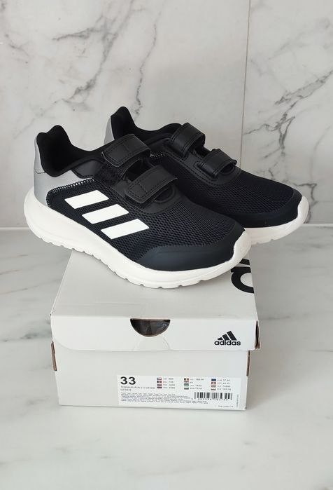 Adidas tensaur czarno szare 33 nowe