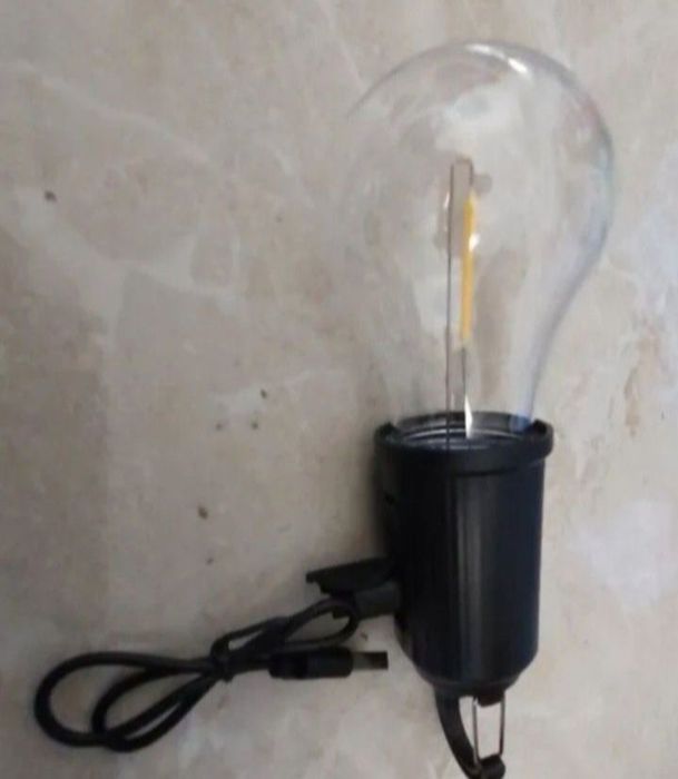 Юзб лампа для кемпинга и дома