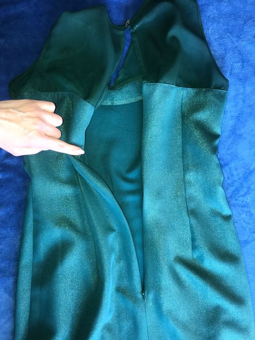 Sukienka na wesele zielona