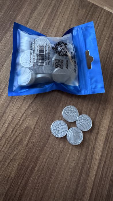 Набір пластикових монет 3д друк для гри Змієвир