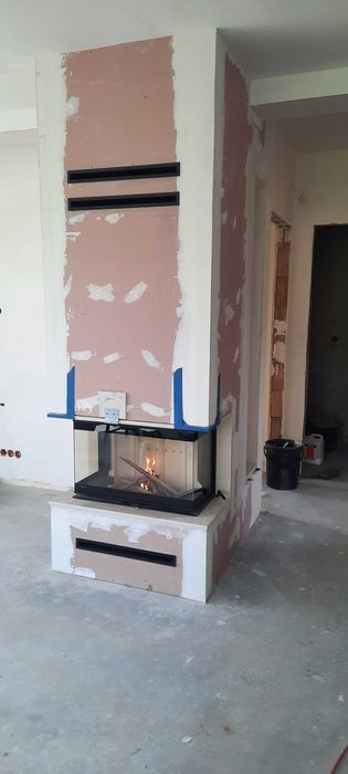 KOMINKI NOWOCZESNE Drewno ,Elektryczne,Gazowe Zielonki,Węgrzce okolice