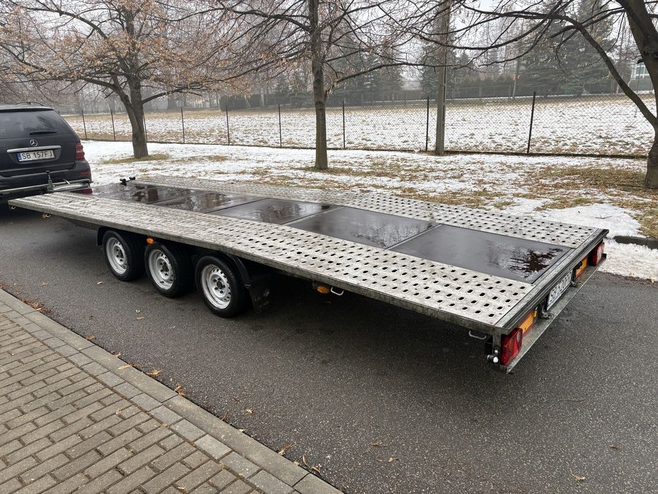 Przyczepa laweta 6m DMC 3500 Niewiadów Bus