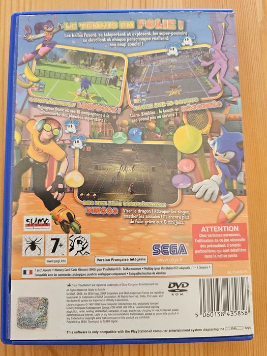 Sega Superstars Tennis para PS2