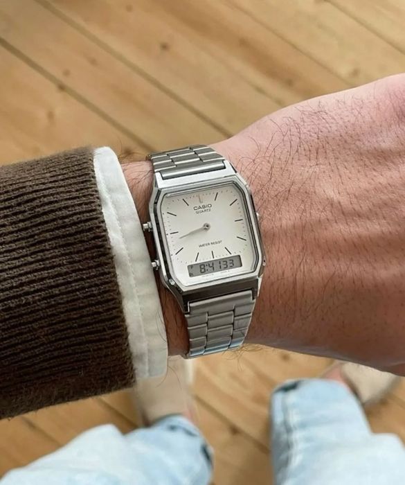 Годинник чоловічий Касіо під ретро, часы мужские Casio Vintage
