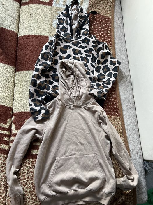 Bluzy damskie, dwie sztuki XS i M
