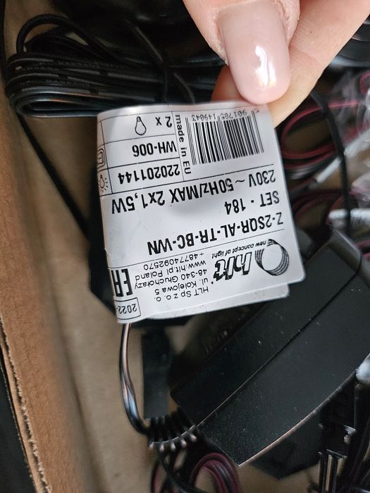 Oświetlenie LED zestaw nowy do meblościanki